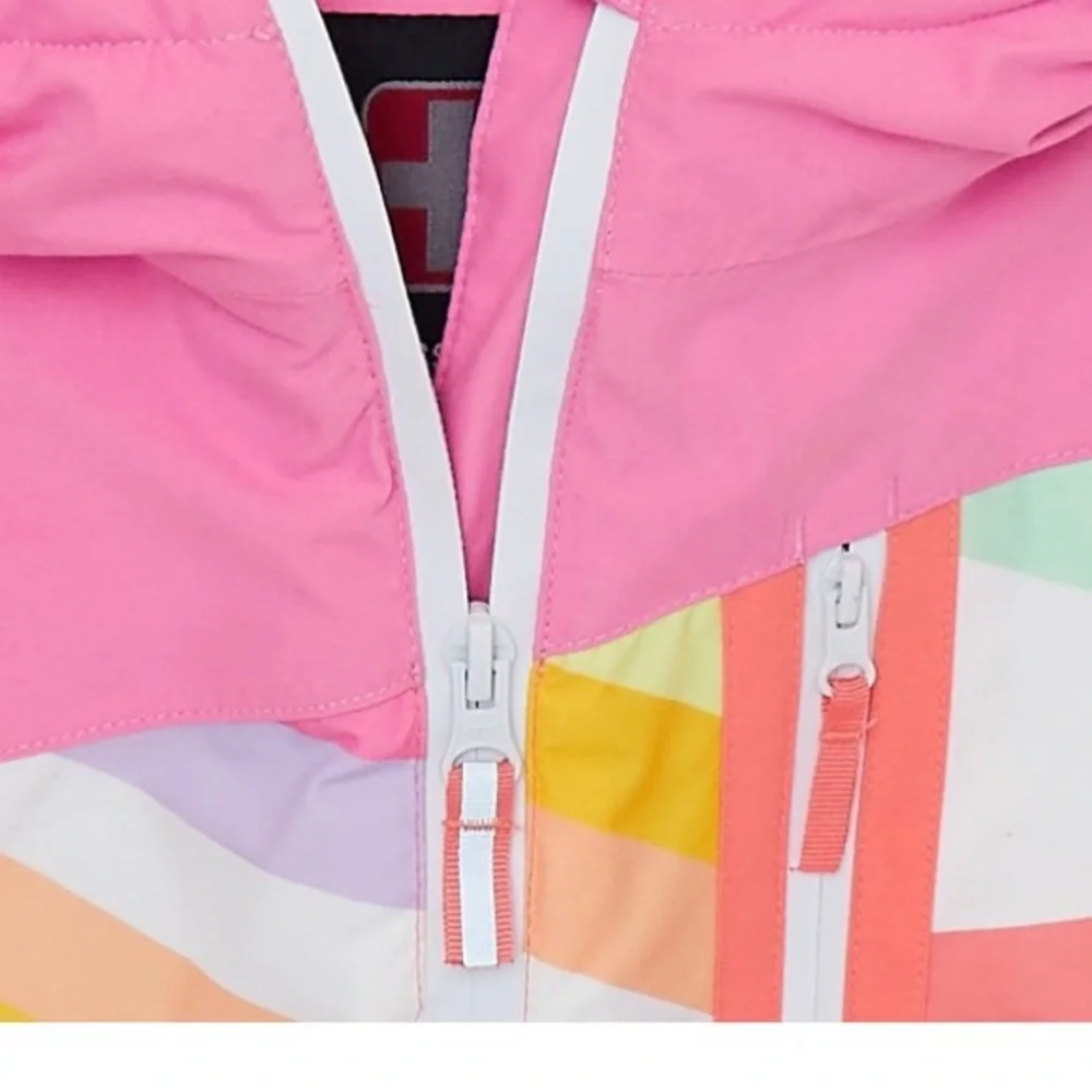 Swiss Tech TODDLER GIRLS XS Hooded Waterproof Coat SIZE 4-5 SKI COAT NEW